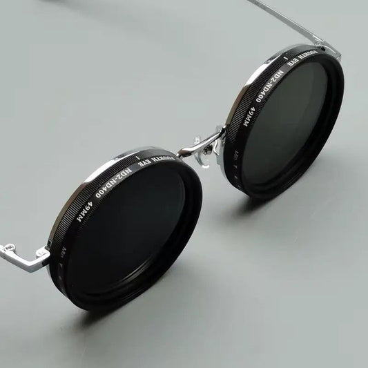 Adjustable Tint Sunglasses for Men – 1-9 Gears Polarized ND Filter Lenses, UV400