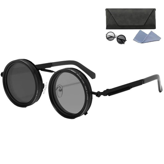 Adjustable Tint Sunglasses for Men – 1-9 Gears Polarized ND Filter Lenses, UV400